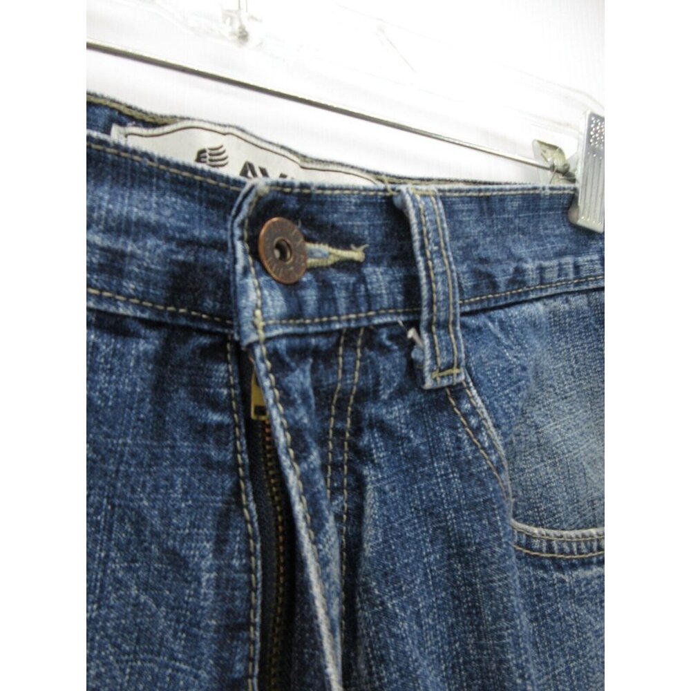 Vintage Avirex Jeans 32x32 Baggy Denim Hip Hop Skater Loose Faded Y2k View 2